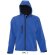 chaqueta de soft shell para hombre u mujer sols personalizada azul