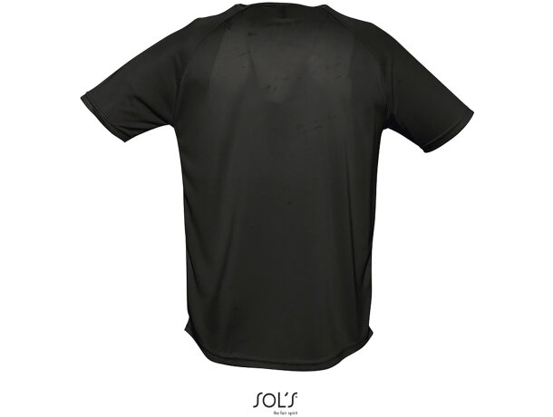 Camiseta unisex mangas raglan sporty de 135 gr