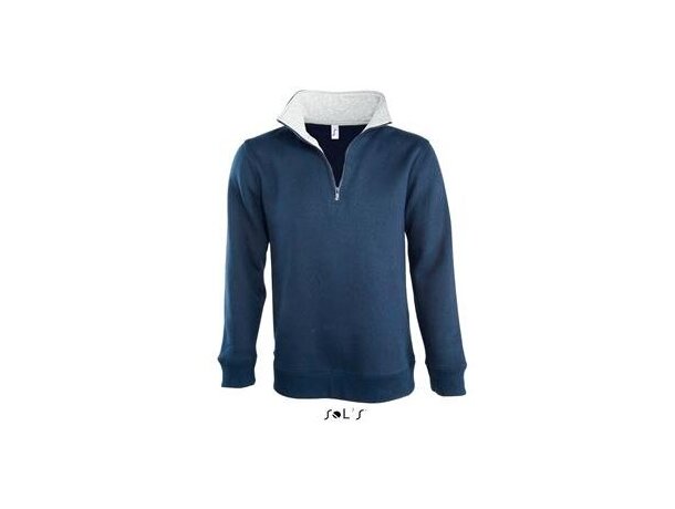 Sudadera de adulto con cremallera en cuello Sols personalizada Sudadera de adulto con cremallera en cuello Sols personalizada