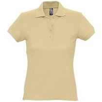Polo Passion mujer algodón peinado cuello canalé