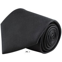 Corbata modelo para hombre Sols negra personalizado Corbata modelo para hombre Sols negra personalizado