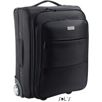 Maleta trolley para cabina de avión Sols personalizada negra Maleta trolley para cabina de avión Sols personalizada negra