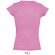 Camiseta de mujer cuello de pico colores sols merchandising