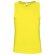 Camiseta de tirantes unisex en colores Sols limón
