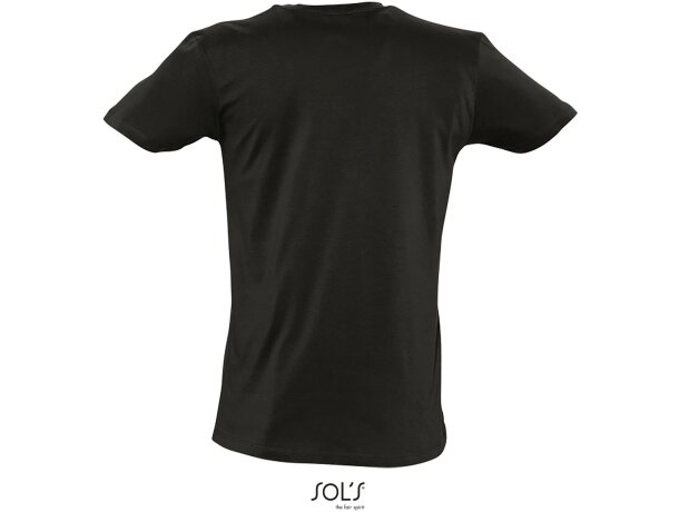 Camiseta de hombre cuello pico master sols barata