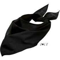 Bandana de colores Sols personalizada negra Bandana de colores Sols personalizada negra