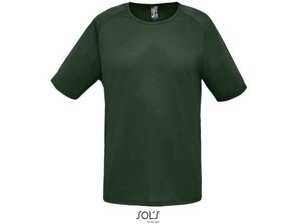 Camiseta unisex mangas raglan sporty de 135 gr