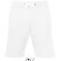 pantalon corto de deporte de hombre june de sols sols personalizado blanco