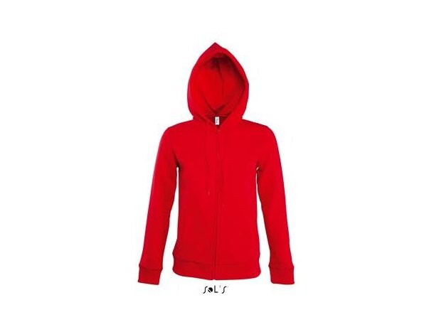 Sudadera de mujer con bolsillo canguro Sols merchandising Sudadera de mujer con bolsillo canguro Sols merchandising