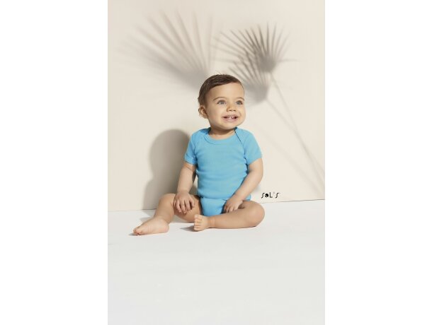 Body de Bebé Organic Bambino Color Sols