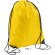 mochila de cordones con angulos reforzados sols personalizada amarillo
