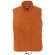 chaleco tejido polar en colores sols personalizado naranja