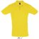 polo de mujer entallado manga corta 180 gr sols personalizado amarillo