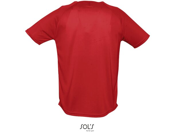 Camiseta técnica Sporty de Sols rojo