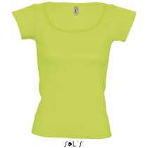 Camiseta de mujer sisas americanas Sols verde manzana Camiseta de mujer sisas americanas Sols verde manzana