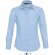 camisa de mujer estilo oxford sols personalizada azul claro
