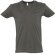 Camiseta de hombre cuello pico Master Sols gris oscuro