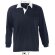 polo de rugby en manga larga colores lisos sols personalizado azul marino