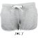 Pantalón corto de mujer Juicy de Sols Sols personalizado gris