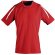 Camiseta unisex Sol's maracana 2 ssl rojo/blanco