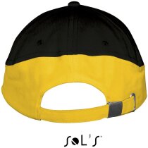 Gorra en colores combinados de diseño Sols con logo Gorra en colores combinados de diseño Sols con logo