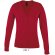 chaqueta de punto golden sols personalizada roja