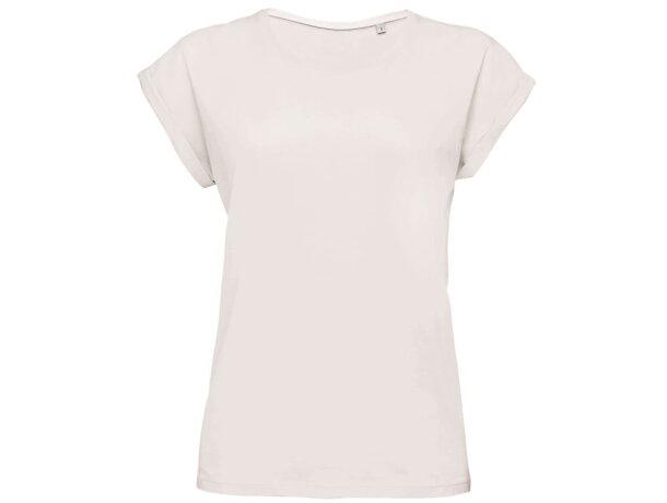 Camiseta entallada de mujer cuello redondo sols personalizada