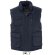 chaleco de caza unisex sols personalizado azul