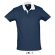polo combinado manga corta prince de sols 200 gr sols personalizado azul