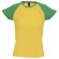 Camiseta mujer bicolor Sol's milky