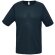 Camiseta unisex mangas raglan Sporty de 135 gr azul petróleo