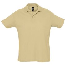 Polos hombre publicitario de viscosa de manga corta