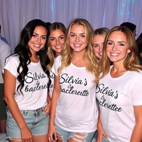 Camisetas para despedidas personalizadas baratas para publicidad