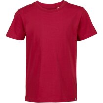 Camisetas niños serigrafiadas manga corta algodón peinado 150 g/m2