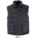 chaleco de caza unisex sols personalizado gris
