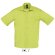 camisa de hombre de trabajo manga corta en colores sols verde manzana