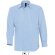 camisa de hombre estilo oxford sols personalizada azul claro