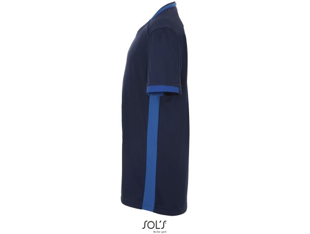 Camiseta técnica Sol&#039;s classico kids french marino/azul royal