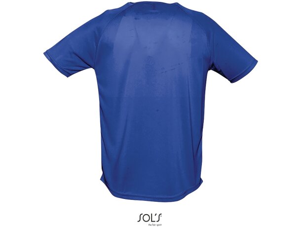 Camiseta unisex mangas raglan sporty de 135 gr