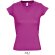 Camiseta de mujer cuello de pico colores sols barata