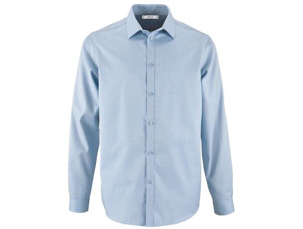 Camisa&nbsp;laboral&nbsp;personalizada Apan manga larga polialgodón