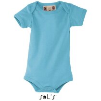 Body de Bebé Organic Bambino Color Sols personalizado azul claro