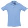 Polo de hombre con logotipo manga corta 210 g/m2