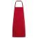 Delantales cocina con bolsillo frontal largo poliéster 190 g/m2