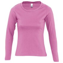 Camiseta femenina algodón entallada blanca