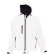 chaqueta de soft shell para hombre u mujer sols personalizada blanco