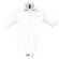 camisa de hombre manga corta sols personalizada blanca blanco