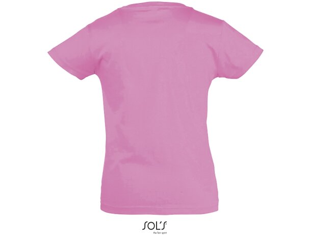 Comprar Camiseta Fucsia Manga Corta Niña - Blusas y Camisetas Regionales  Niña