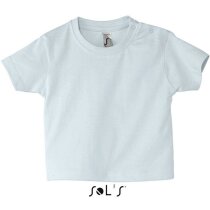 Camiseta de bebe 160 gr en color Sols personalizada Camiseta de bebe 160 gr en color Sols personalizada