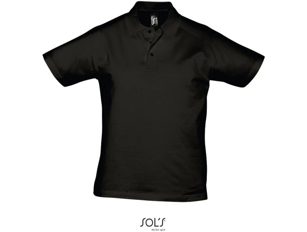 Polo unisex de manga corta prescott de sols 170 gr economico